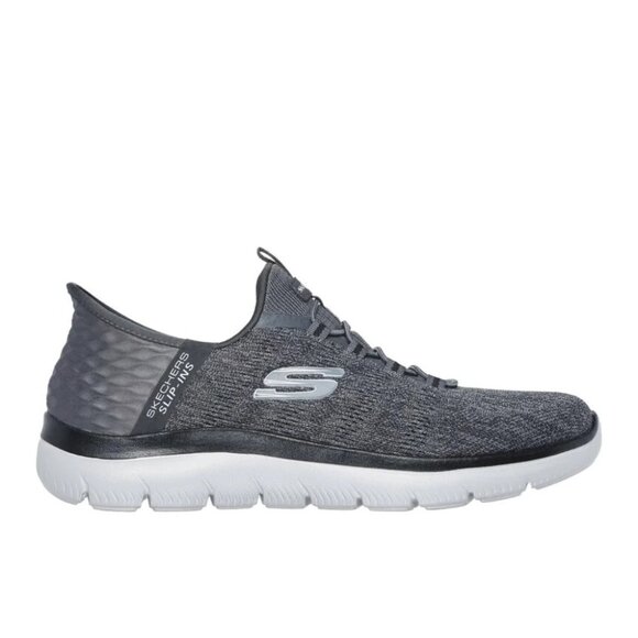 Skechers   Men's   Summits   -   Key   Pace,   232469   Charcoal   Sneaker - Picture 1 of 4